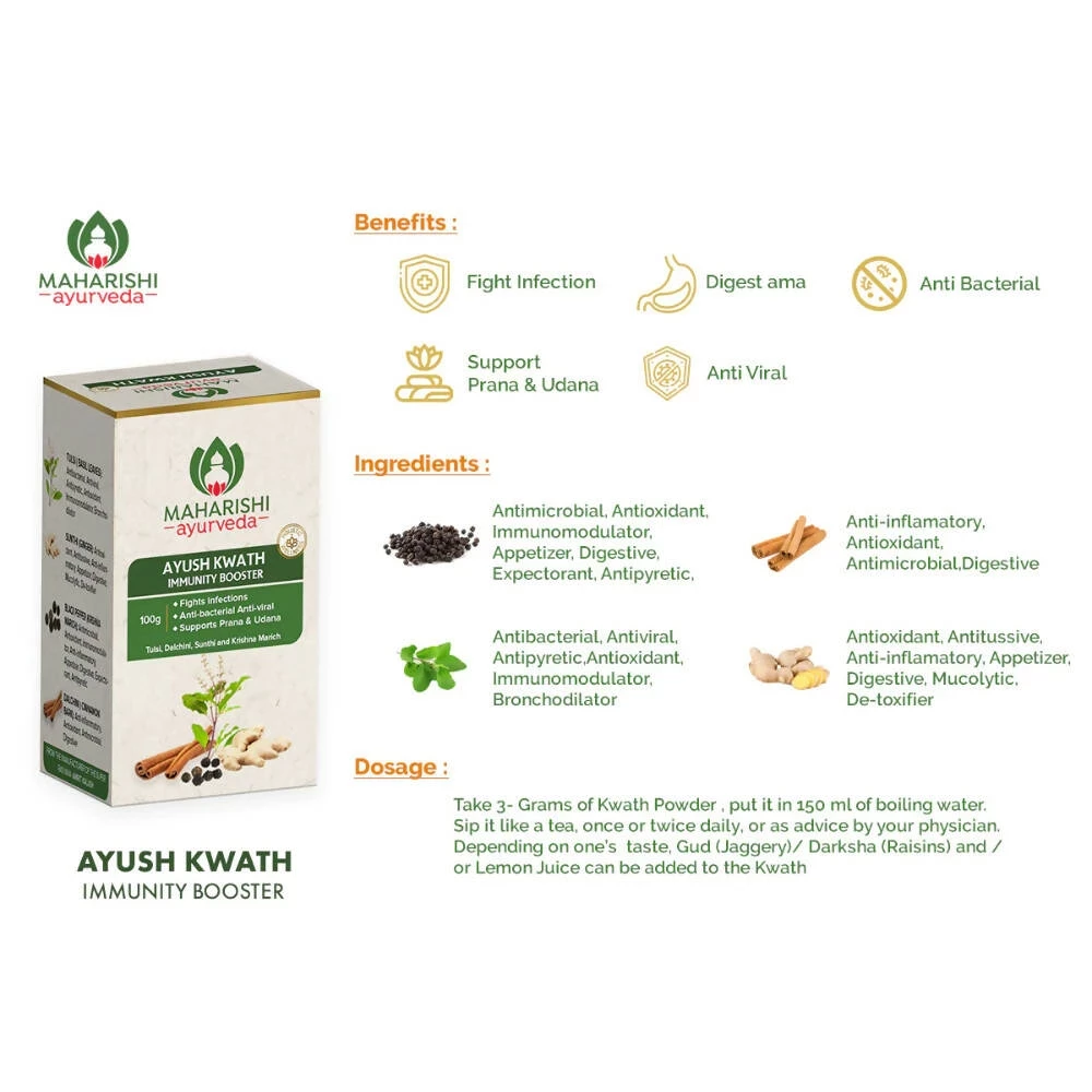 Maharishi Ayurveda Ayush Kwath, 100g-3.webp